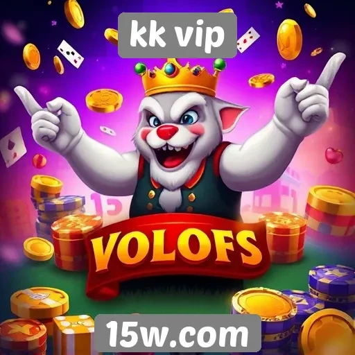 kk vip oferece diversidade de jogos online