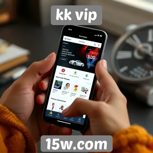 Testamos a usabilidade do site kk vip em dispositivos móveis