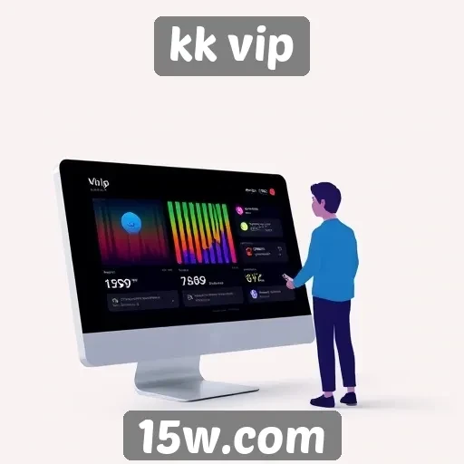 experiência do usuário aprimorada no kk vip